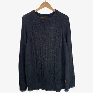 Roots cable knit sweater size: xxlarge